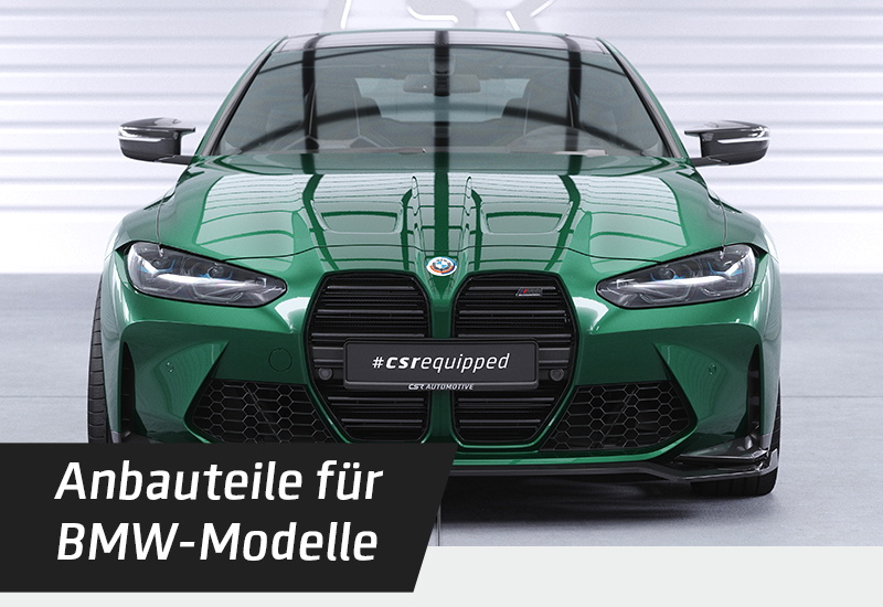 Tuningteile für alle BMW Modelle von CSR-Automotive
