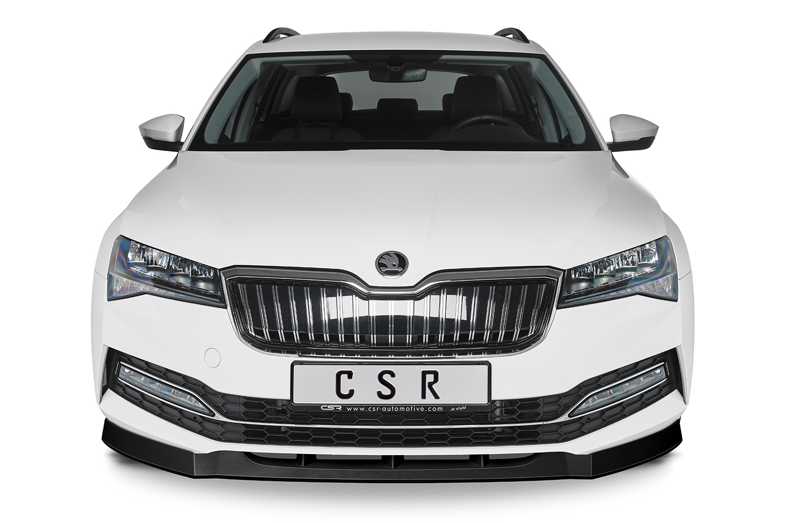 Cup-Spoilerlippe mit ABE für Skoda Superb III (Typ 3V) CSL468-S Image 