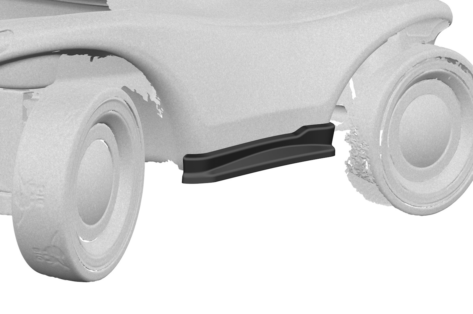 Seitenschweller für BIG Bobby Car Neo ZB192