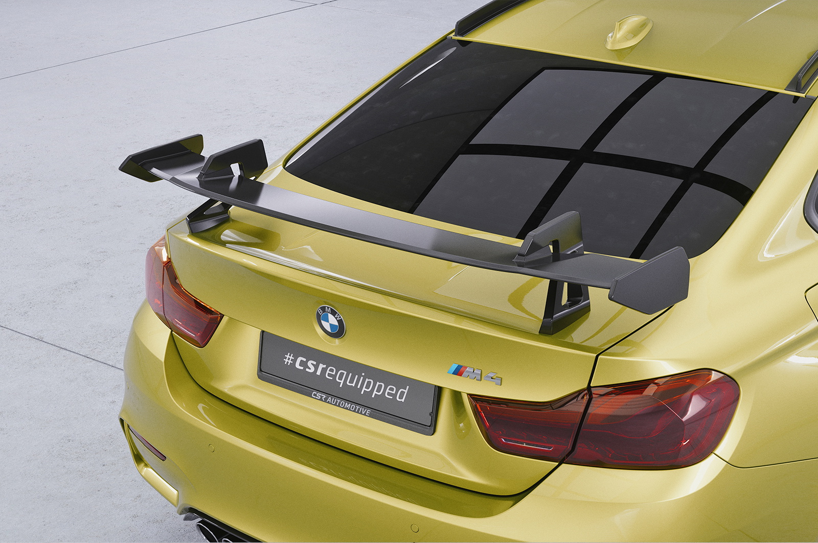 Schwanenhals Heckflügel mit ABE für BMW M4 F82 Coupe SHF059 Image 4 Schwanenhals Heckflügel mit ABE für BMW M4 F82 Coupe SHF059 Image 4