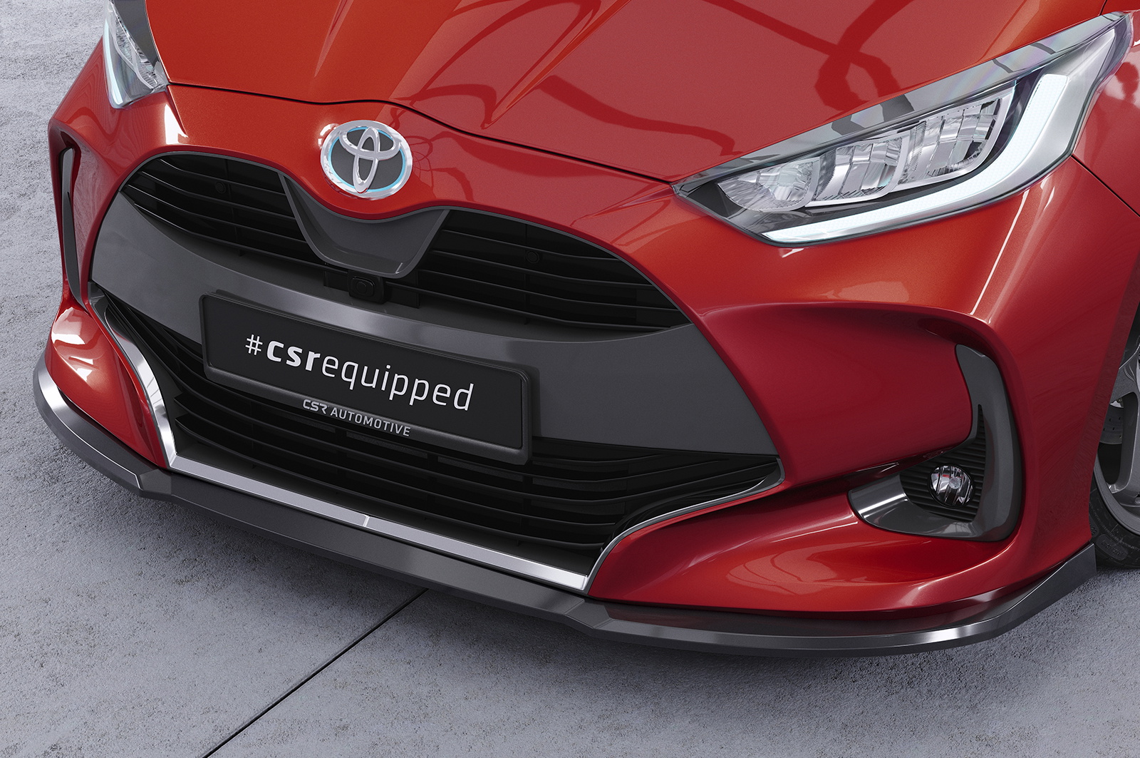 Cup-Spoilerlippe mit ABE für Toyota Yaris (XP21) CSL765