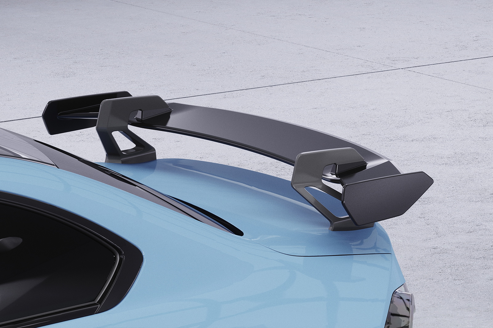 Schwanenhals Heckflügel mit ABE für BMW 2er G42 / M2 G87 Coupe SHF056 Image 1