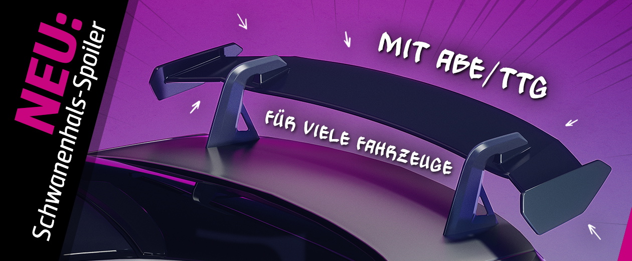 BMW M3 E92 mit Schwanenhals-Spoiler von CSR-Automotive Detailaufnahme 1