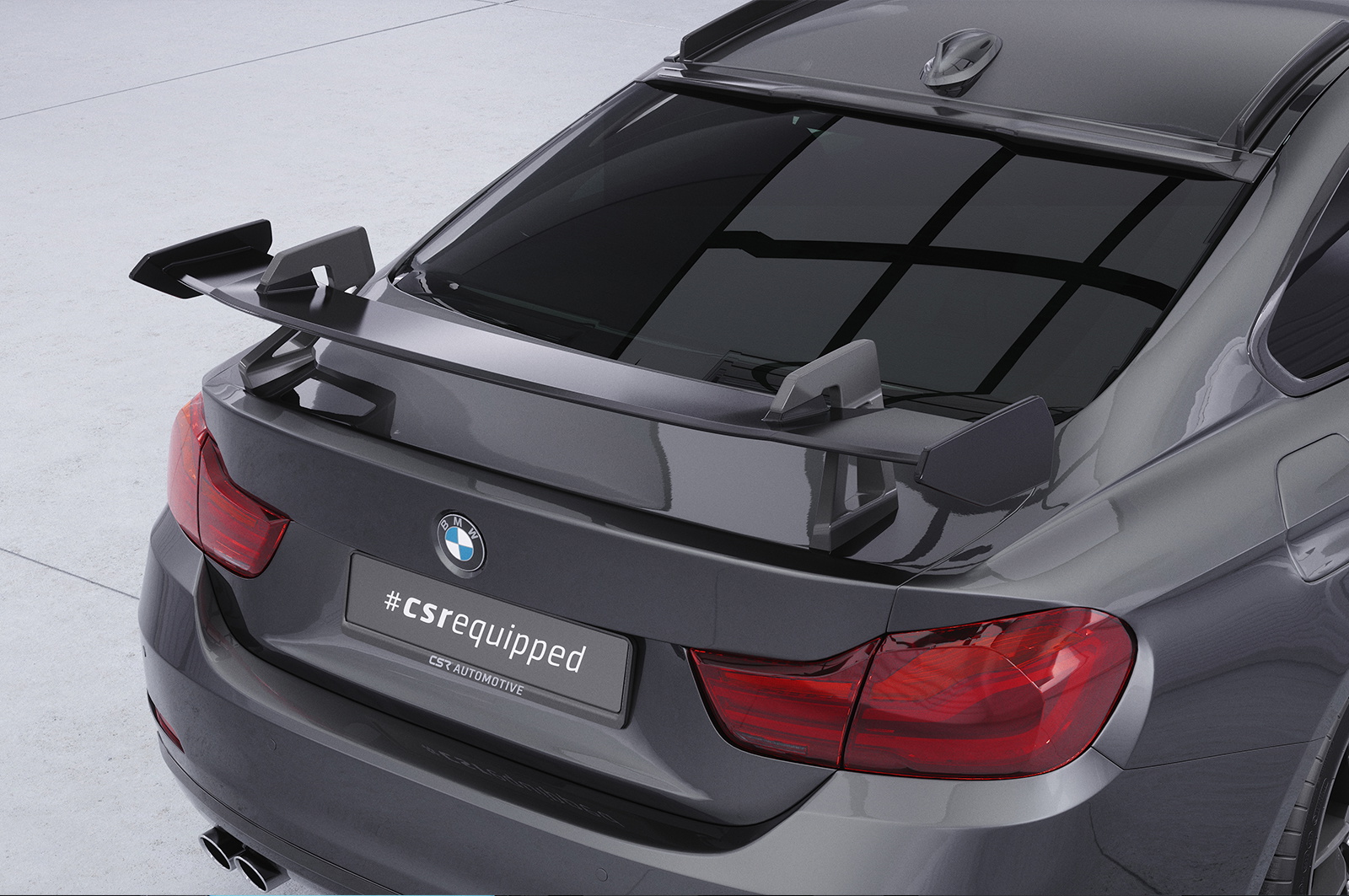 Schwanenhals Heckflügel mit ABE für BMW 4er F32 Coupe SHF015 Image 4 Schwanenhals Heckflügel mit ABE für BMW 4er F32 Coupe SHF015 Image 4