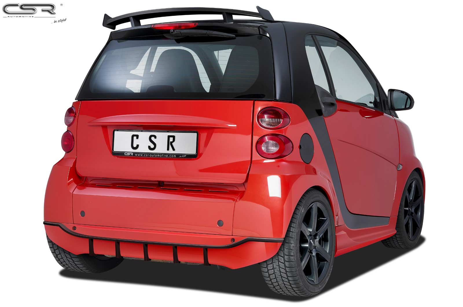 Heckansatz für Smart fortwo 451 HA204
