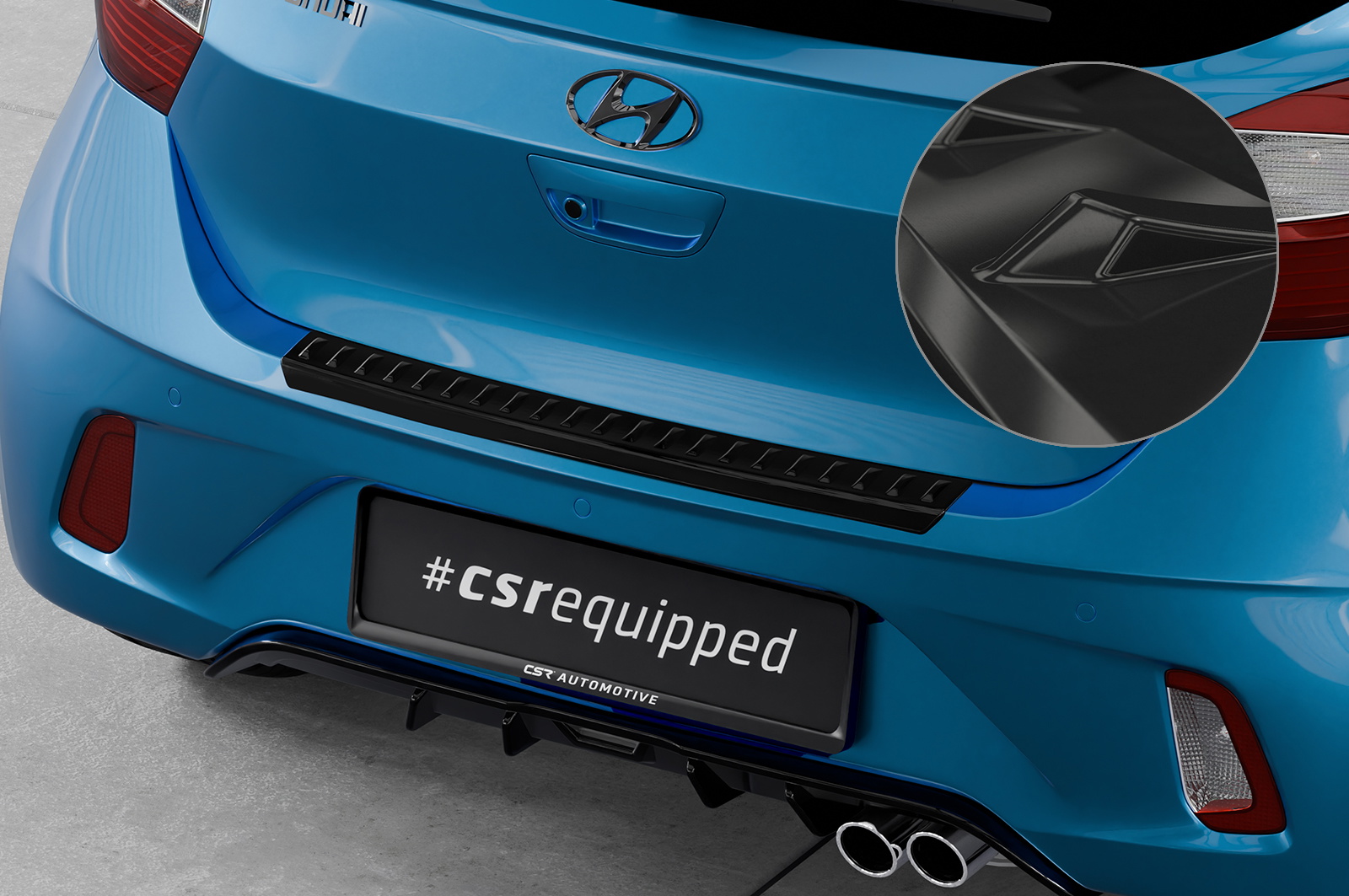 Ladekantenschutz für Hyundai I10 (3. Gen) LKS046-G