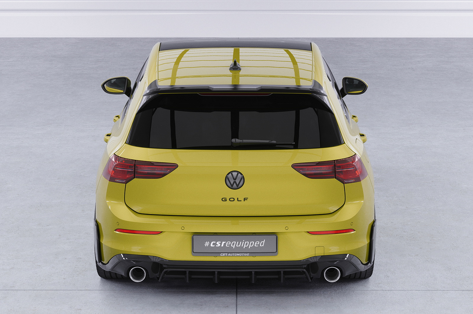Heckansatz mit ABE für VW Golf 8  GTI HA484-S Image 