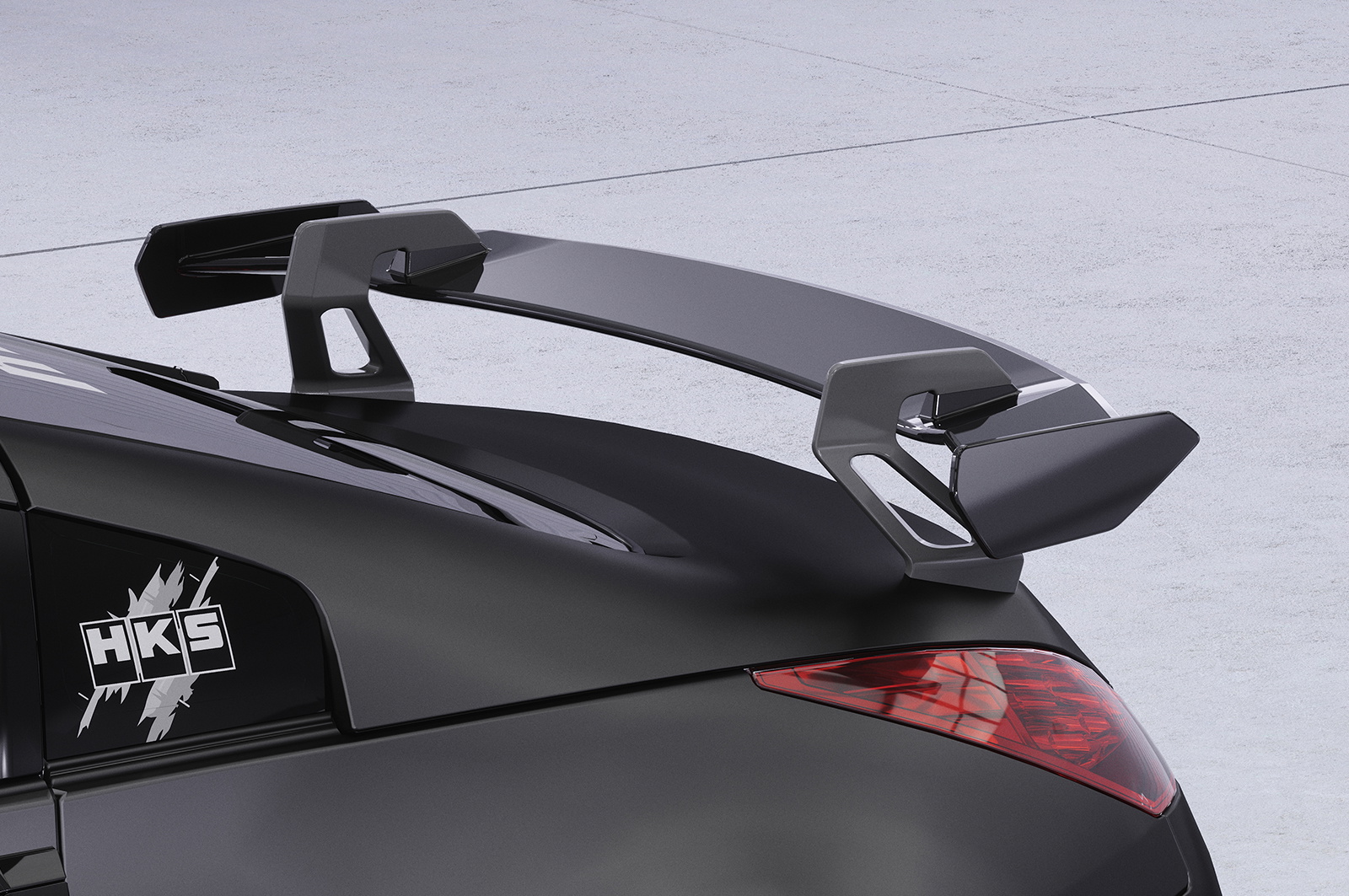 Schwanenhals Heckflügel für Nissan 350Z (Z33) Coupe SHF018