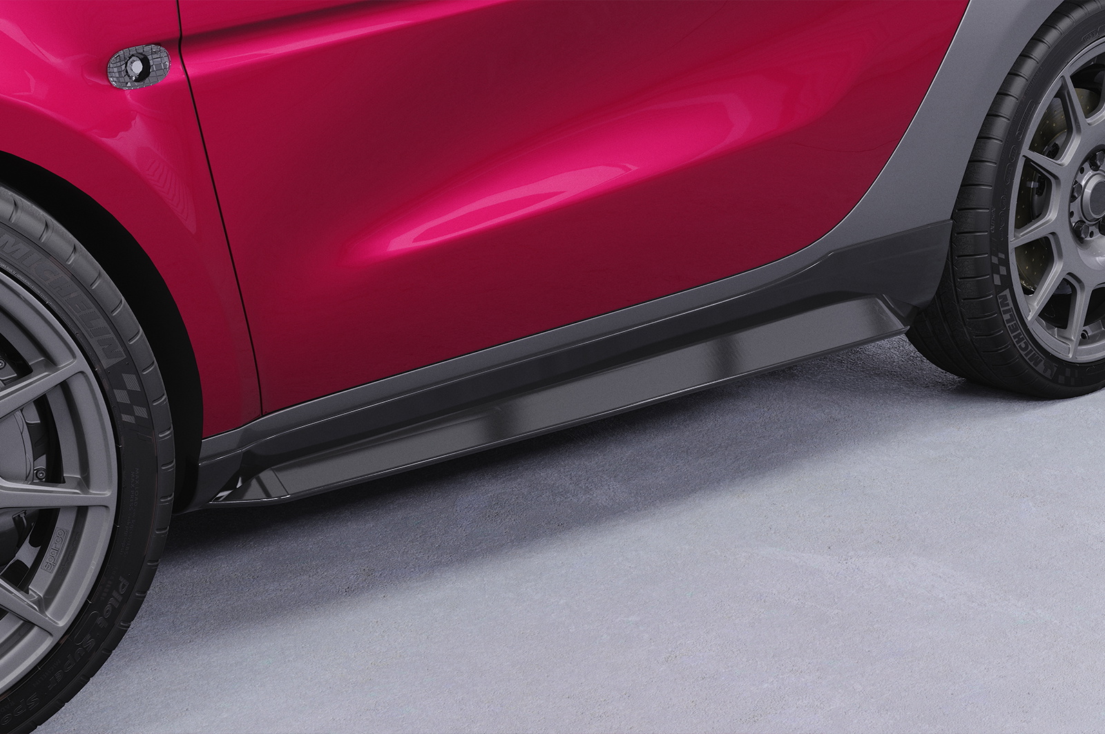 Seitenschweller mit ABE für Smart Fortwo 453 SS543