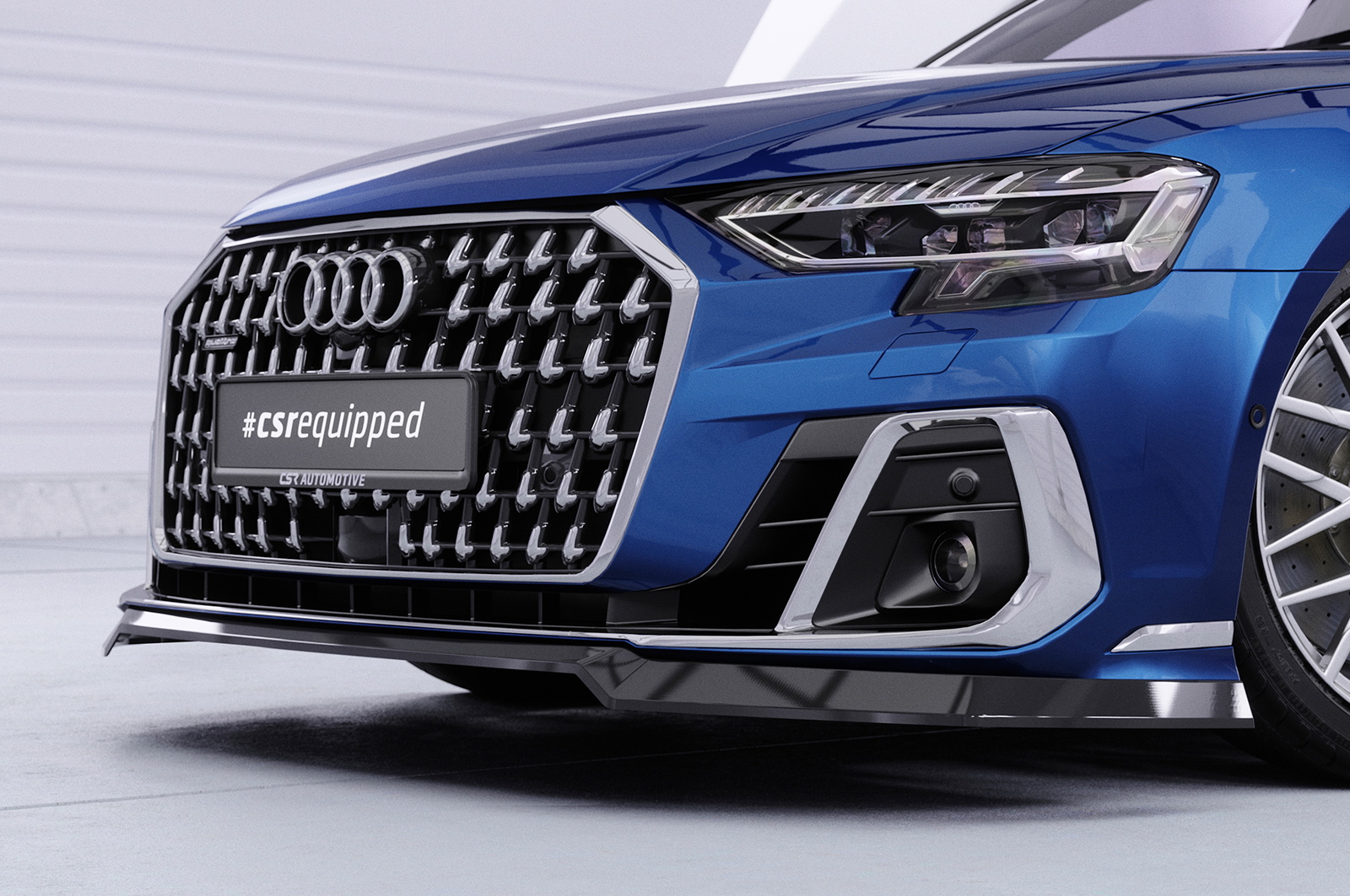 Cup-Spoilerlippe mit ABE für Audi A8 D5 (Typ 4N/F8) CSL863-S Image 