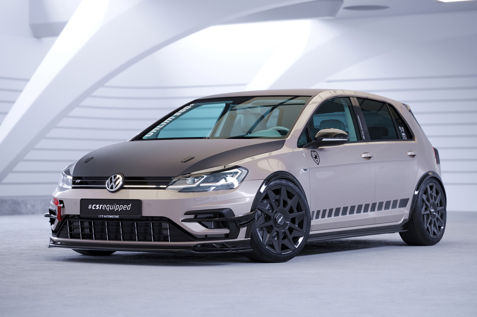 Bodykit Spoiler Set TWB für VW Golf 7 R BK384