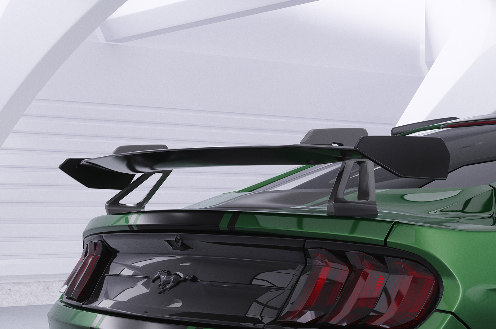 Schwanenhals Heckflügel mit ABE für Ford Mustang MK6 Coupe SHF070 Image 6 Schwanenhals Heckflügel mit ABE für Ford Mustang MK6 Coupe SHF070 Image 6