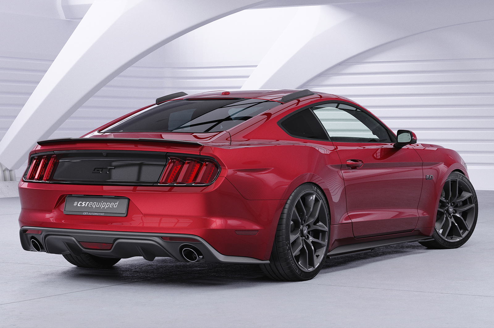 Dachfinnen mit ABE für Ford Mustang MK6 Coupe / Fastback DF008 Image 4