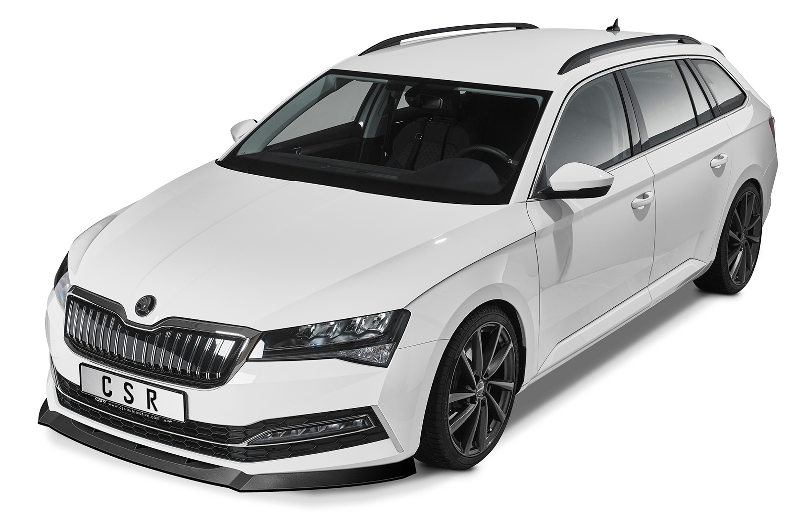 Cup-Spoilerlippe mit ABE für Skoda Superb III (Typ 3V) CSL468-S Image 