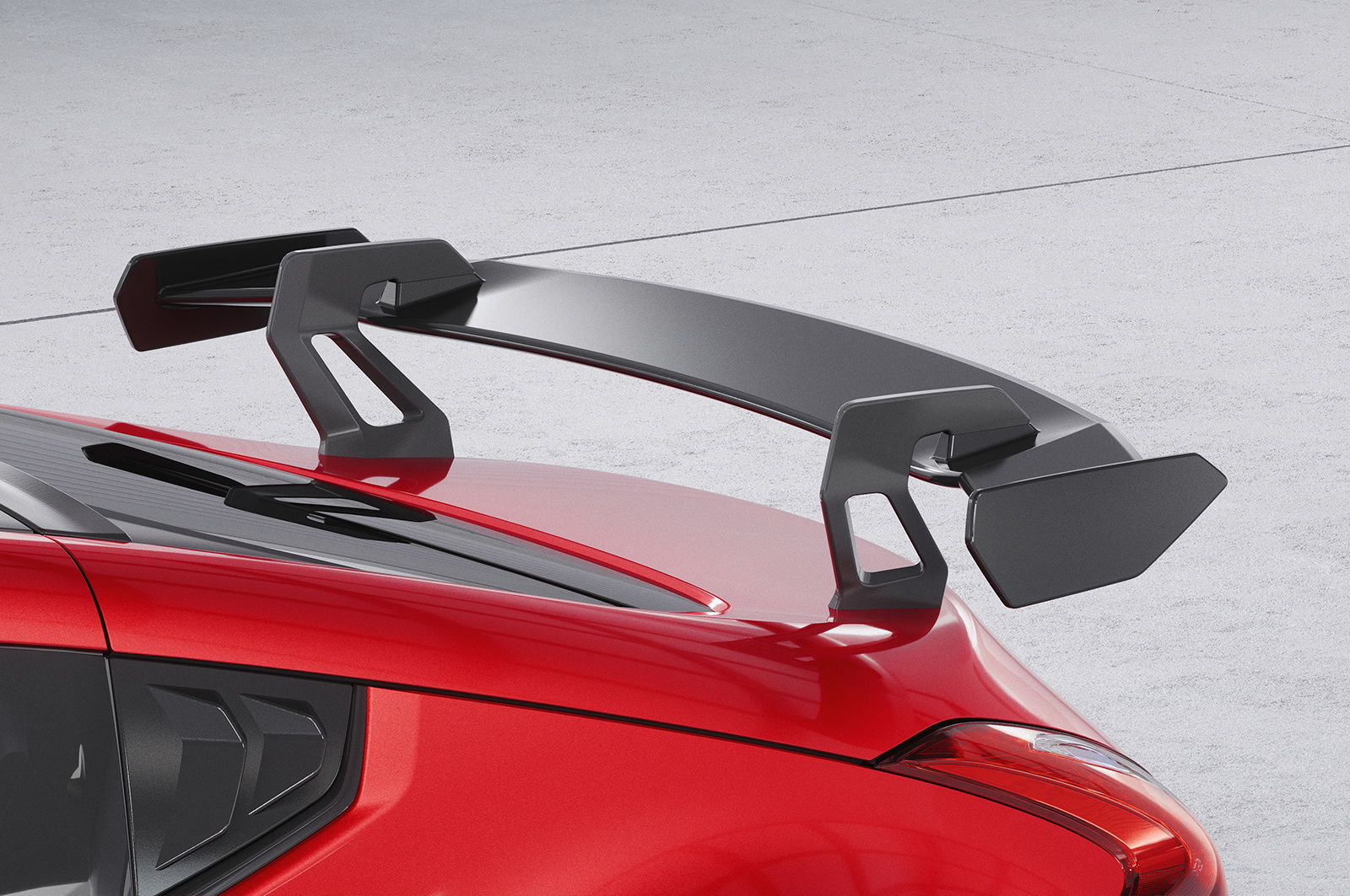 Schwanenhals Heckflügel mit ABE für Nissan 370Z (Z34) Coupe SHF061