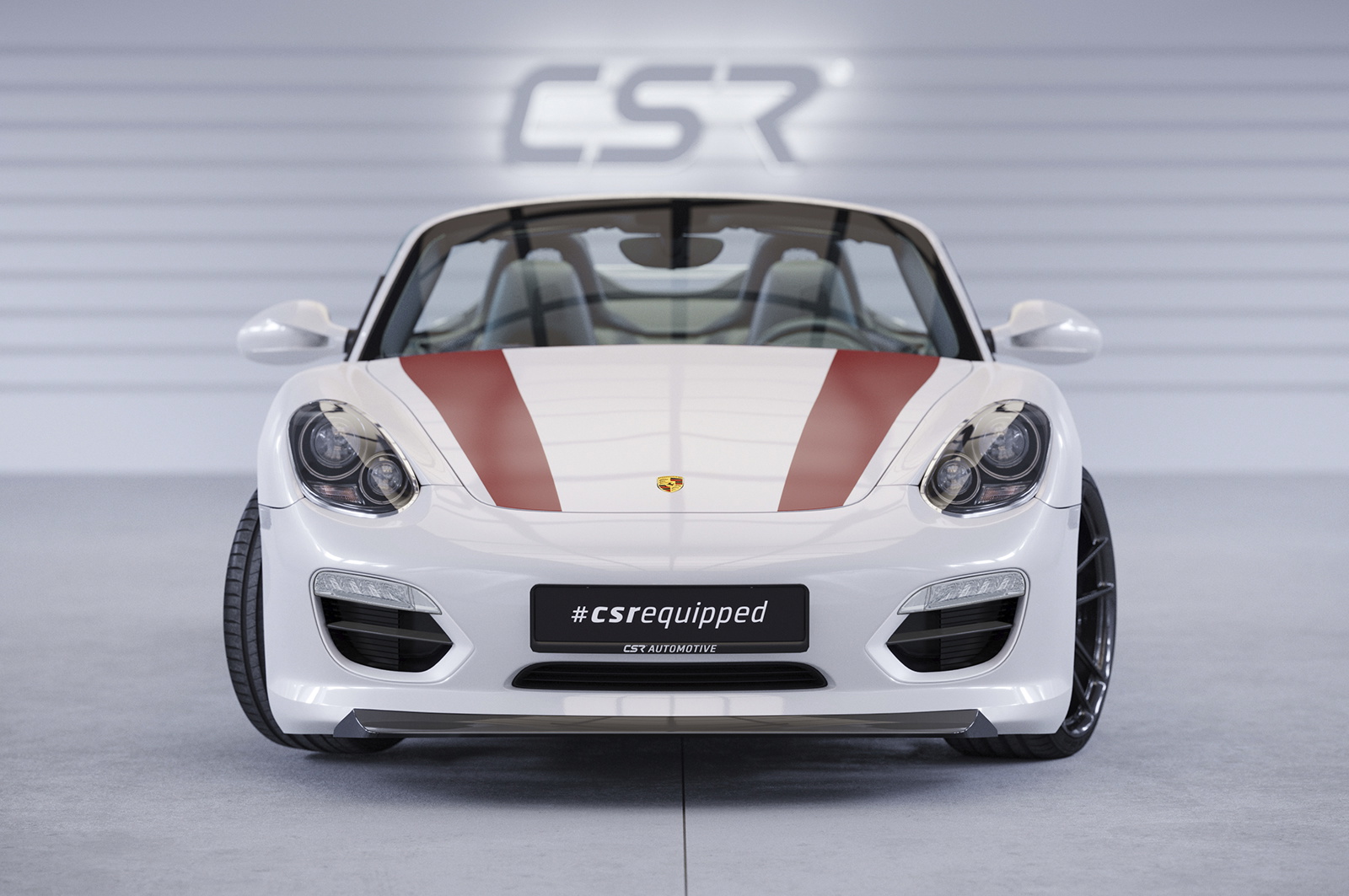 Cup-Spoilerlippe mit ABE für Porsche Boxster 987 CSL414 Image 