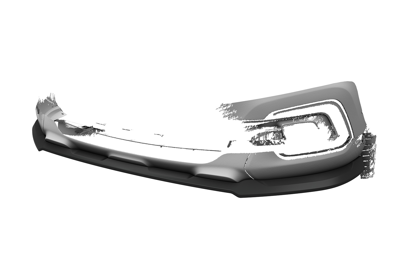 Cup-Spoilerlippe mit ABE für Renault Captur 1  CSL802