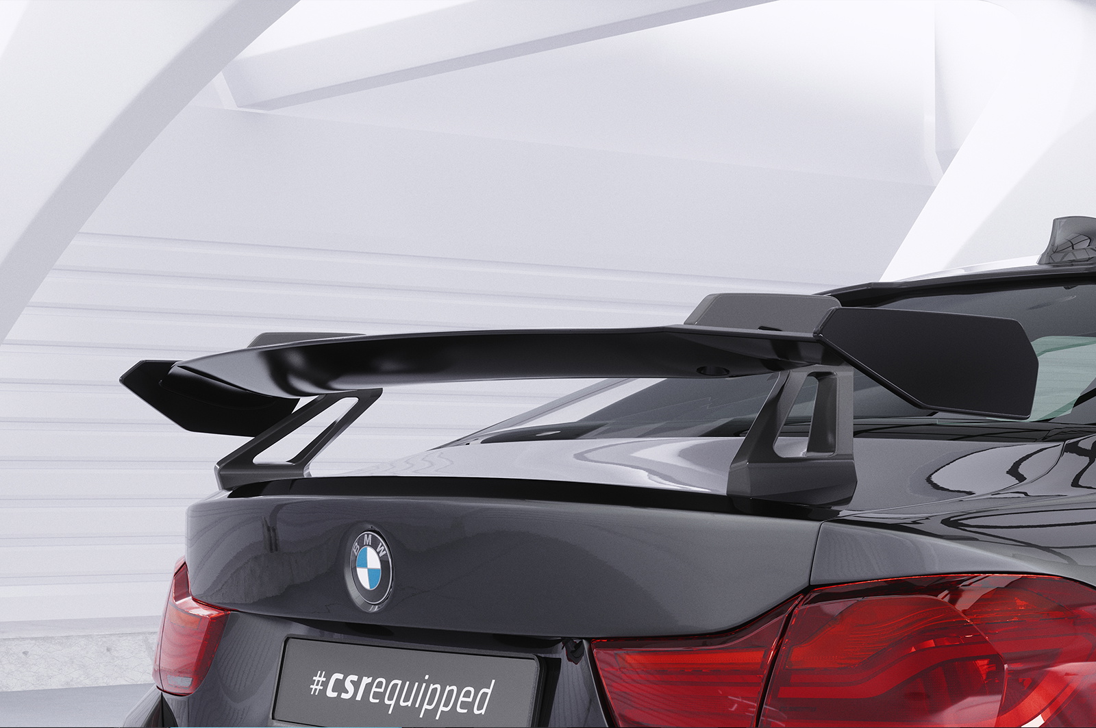 Schwanenhals Heckflügel mit ABE für BMW 4er F32 Coupe SHF015 Image 6 Schwanenhals Heckflügel mit ABE für BMW 4er F32 Coupe SHF015 Image 6